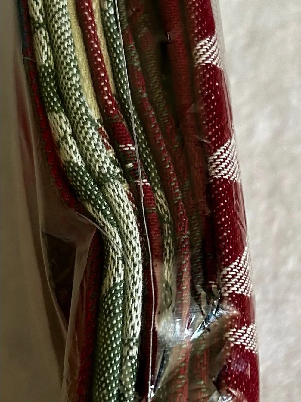 Heartland Plaid Holiday Napkin’s New in package Set of 4